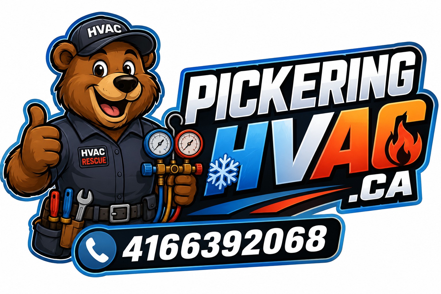 Pickering HVAC logo